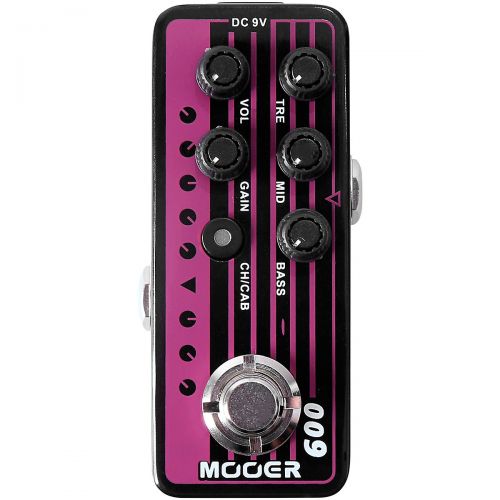  Mooer},description:Mooer micro preamps are sonically accurate digital recreations of the preamp sections of popular tube amplifiers. They were developed by directly analyzing real