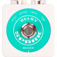 Mooer},description:The Spark Delay is a classic analog delay pedal for guitar, delivering warm and smooth delay sounds. Add modulation via the vintage-style knob. Achieve up to 500