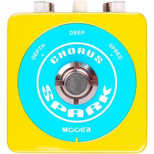  Mooer},description:The Spark Chorus delivers classic 80s chorus sounds. Adjustable depth and speed give this chorus great flexibility and sonic versatility. It features a compact s