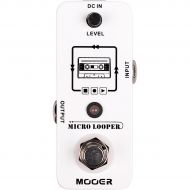Mooer},description:The Mooer Micro Looper. Record, playback, stop, overdub and delete, all these functions can be controlled by one single footswitch. You have easy and direct acce
