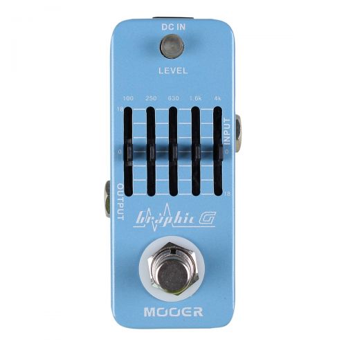  Mooer},description:The Mooer Graphic G Guitar Equalizer is the smallest guitar equalizer pedal in the world which makes it extremely handy for players with full pedal boards. Its 5
