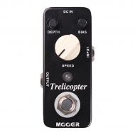 Mooer},description:The Mooer Trelicopter Tremolo effects pedal offers classic tremolo effects with a huge range of speeds and depths. You can even tweak the color of the sound with