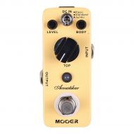 Mooer},description:The Mooer Acoustikar Acoustic Guitar Simulator transforms your electric guitar into a beautifully simulated realistic acoustic sound. It features 3 modes: Piezo,