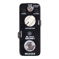 Mooer},description:The Black Secret Distortion pedal captures the classic Rat tone made famous in the 70s and 80s. The pedal features two modes: Vintage and Turbo. Both modes are v