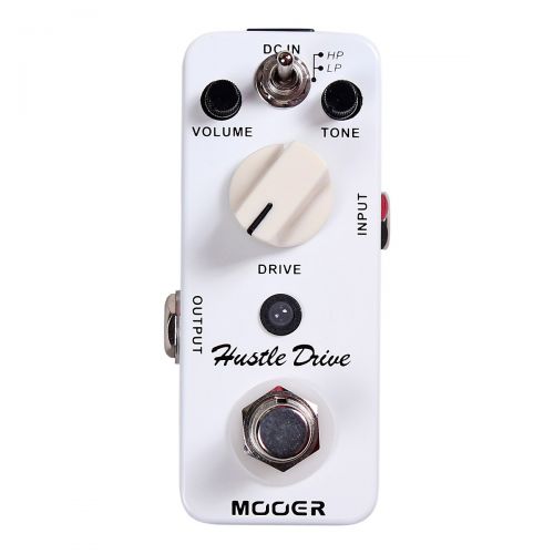  Mooer},description:The Mooer Hustle Drive Overdrive pedal offers a wide range of tonal options in a compact and simple design. It has two modes of overdrive that are vastly differe