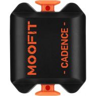 moofit Bike Cadence Sensor, Bluetooth / ANT+ IP67 Waterproof Wireless RPM Cycling Cadence Sensor for Wahoo/Zwift /OpenRider/Endomondo/ TacX/ TrainerRoad (MooFit app Unavailable)