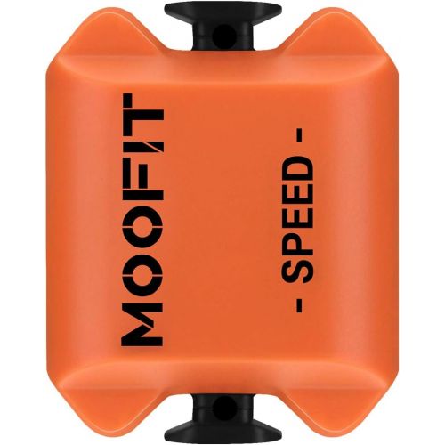  moofit Bike Speed Sensor, Bluetooth/ANT+ Cycling Speed Sensor for Wahoo/Zwift/Peloton/Rouvy/Cyclemeter, for iPhone/Android and Bike Computers