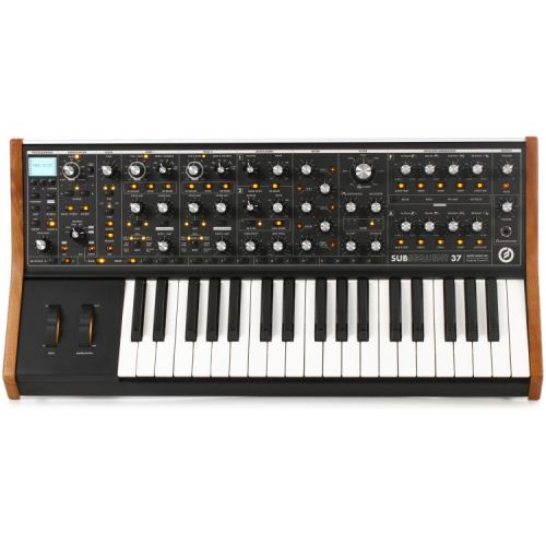  Moog Subsequent 37 Analog Synthesizer with Semi-Rigid Case
