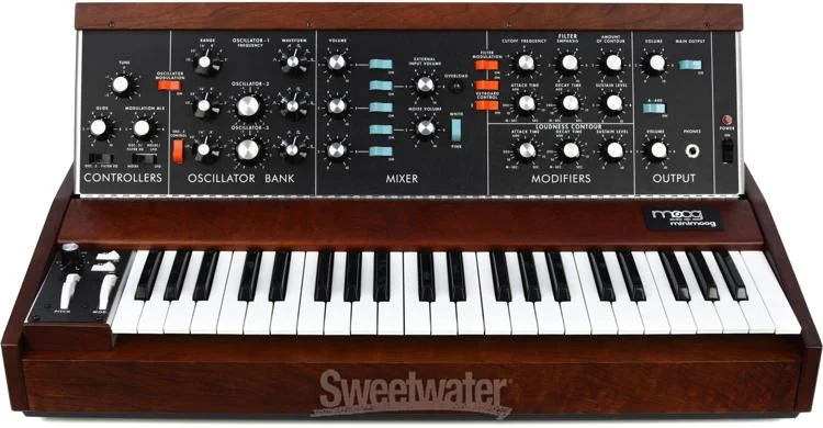  Moog Minimoog Model D Analog Synthesizer - Appalachian Cherry B-stock