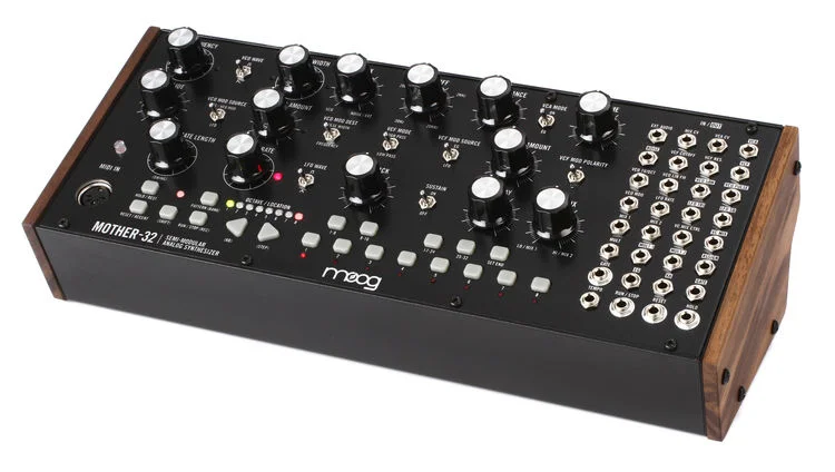  Moog Mother-32 Semi-modular Eurorack Analog Synthesizer and Step Sequencer