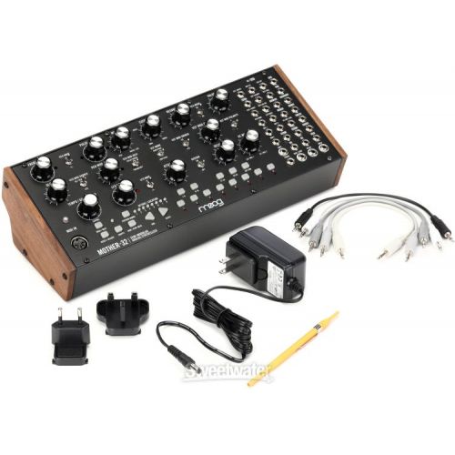  Moog Mother-32 Semi-modular Eurorack Analog Synthesizer and Step Sequencer