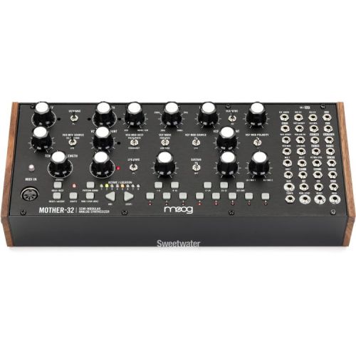  Moog Mother-32 Semi-modular Eurorack Analog Synthesizer and Step Sequencer