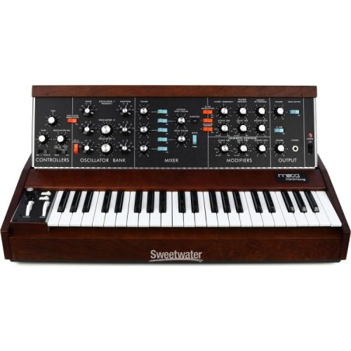  Moog Minimoog Model D Analog Synthesizer - Appalachian Cherry Demo