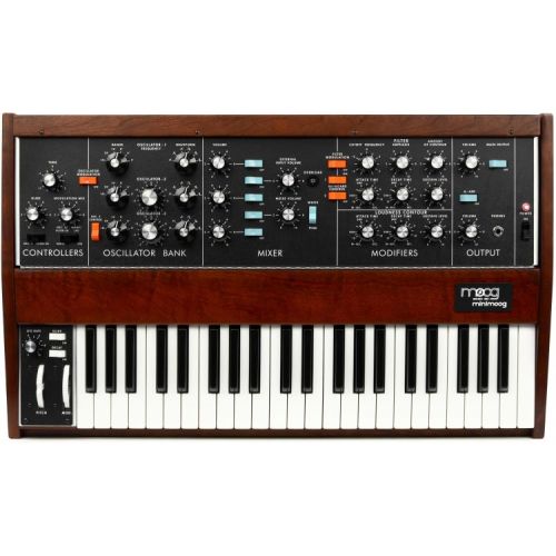  Moog Minimoog Model D Analog Synthesizer Studio Bundle - Appalachian Cherry