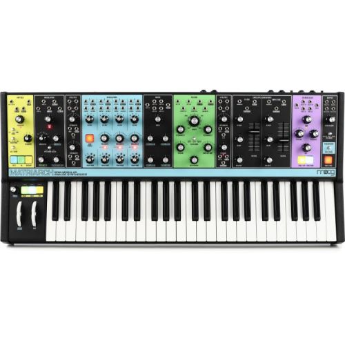  Moog Matriarch Semi-Modular Analog Synthesizer and Step Sequencer with Decksaver Cover