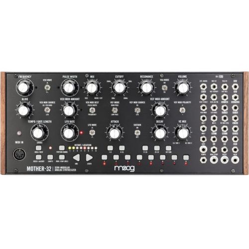  Moog Mother-32 Module with 1/4-inch Cables and MIDI Cables