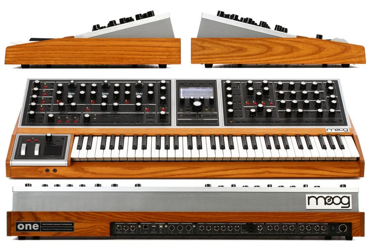  Moog One 16-voice Analog Synthesizer Demo