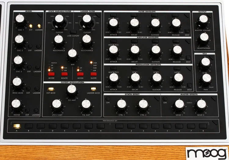  Moog One 16-voice Analog Synthesizer Demo