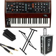 Moog Minimoog Model D Analog Synthesizer Stage Bundle - Appalachian Cherry