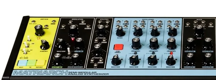  Moog Matriarch Semi-modular Analog Synthesizer and Step Sequencer