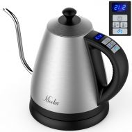 Mooka MOOKA Electric Kettle - Gooseneck Electric Kettle with Digital Variable Temperature Control and Keep-Warm Function, Gooseneck Kettle with Full Stainless Steel Interior Perfect for