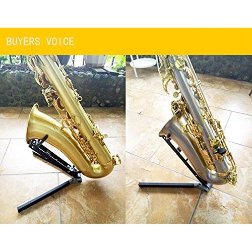  MoonEmbassy Sax Stand for Alto Saxphone,Adjustable and Foldable