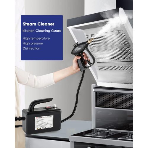  [아마존베스트]Moongiantgo 2600W High Temperature Pressurized Steam Cleaner Hand-held Portable Steam Cleaning Machine Automatic Pumping for Kitchen Toilet Car Seat (Controllable Steam Spray Gun,