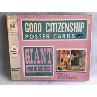 MoonglowBungalow Vintage 1968 GOOD CITIZENSHIP Milton Bradley Poster Cards - Teachers Aid