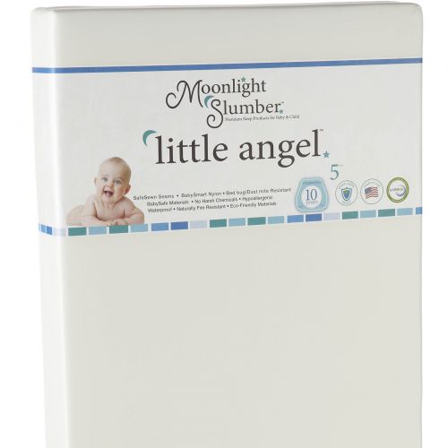  Moonlight Slumber LITTLE ANGEL CRIB MATTRESS ECO FRIENDLY PLNT BSD ALL FOAM MATTRESS