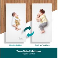 Moonlight Slumber Breathable Dual Sided Baby Crib Mattress. Firm Sided for Infants Reverse...
