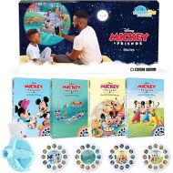 Moonlite Storytime Mini Projector with 4 Mickey Mouse and Friends Stories, A Magical Way to Read Together, Digital Storybooks, Fun Sound Effects, Learning Gifts for Kids Ages 1 and Up