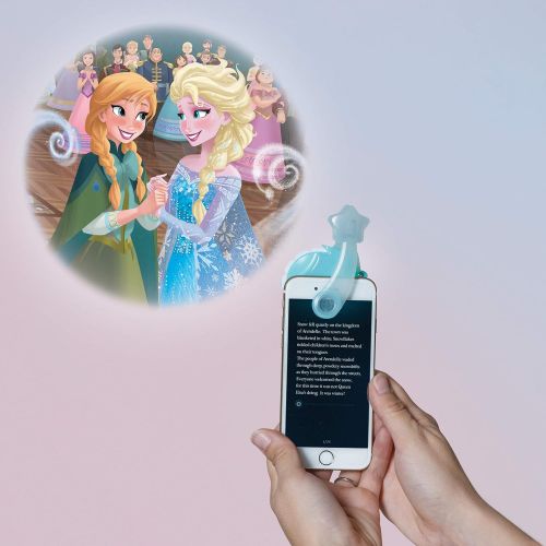  Moonlite, Frozen Gift Pack with Storybook Projector For Smartphones & 5 Story Reels