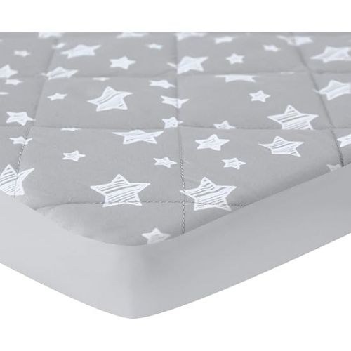 Pack and Play Sheet Quilted, Breathable Thick Playpen Lovely Print Cover 39