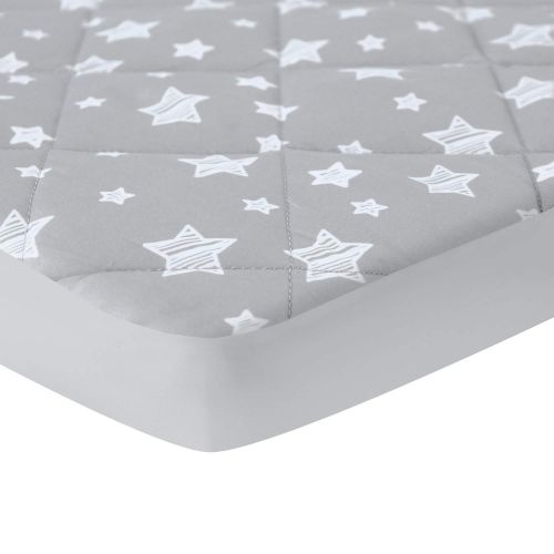  Moonsea Pack and Play Sheet Quilted, Breathable Thick Playpen Sheets, Lovely Print Mattress Cover 39×27×5 Fits Portable Mini Cribs, Suitable for Graco Play Yards and Foldable Mattress Pack