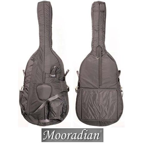  Mooradian 3/4 Standard Upright String Double Bass Bag - Black