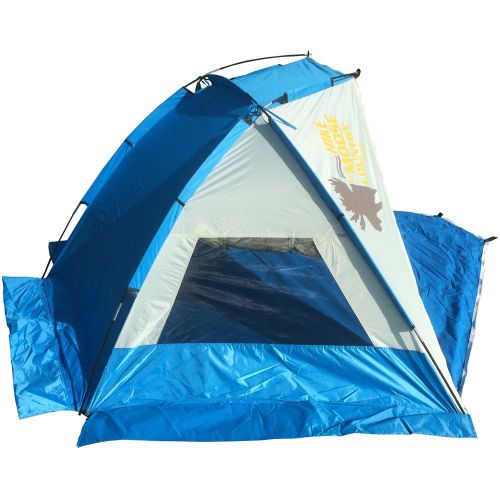  [해상운송]Moose Country Gear Kona Blue 2-person Beach Tent by Moose Country Gear