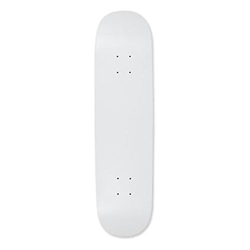 Moose Skateboard Deck Blank Dipped White 7.5