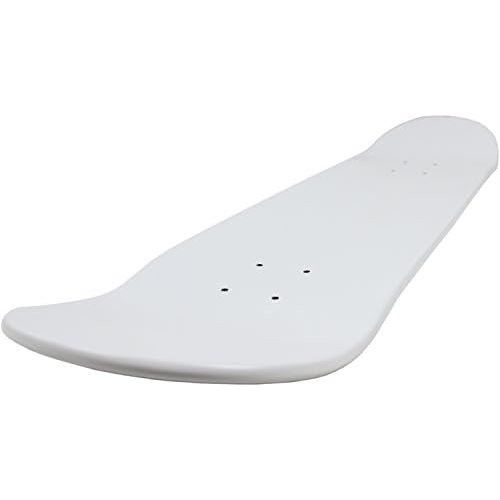  Moose Skateboard Deck Blank Dipped White 7.5