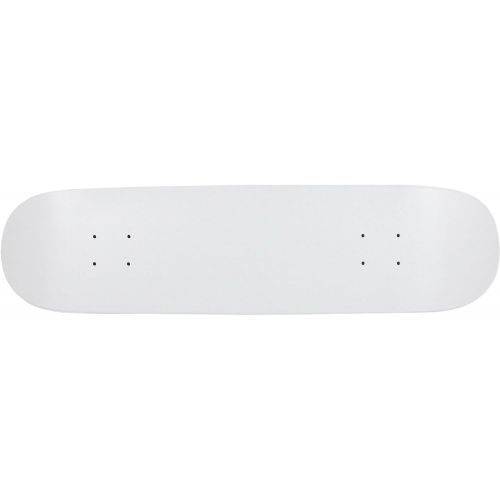  Moose Skateboard Deck Blank Dipped White 7.5