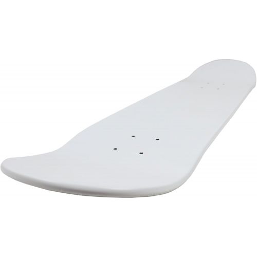  Moose Skateboard Deck Blank Dipped White 7.5