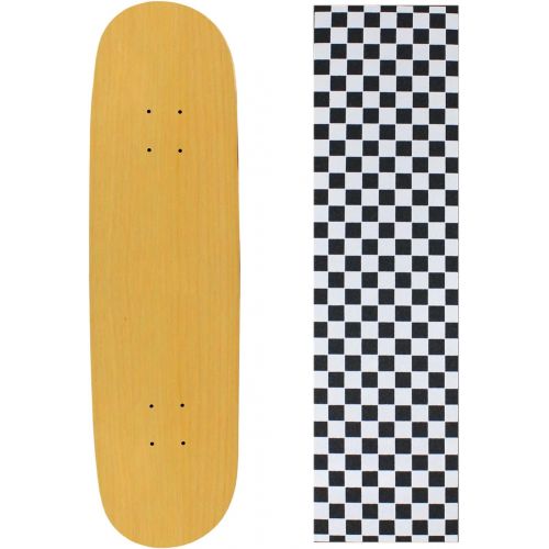  Moose Skateboard Deck Pro 7-Ply Canadian Maple Natural with Griptape