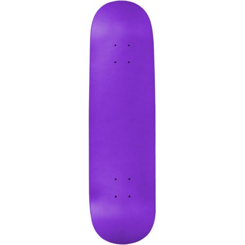  Moose Blank Skateboard Deck - NEON Purple - 8.25
