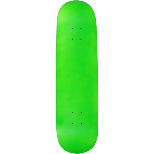  Moose Blank Skateboard Deck - NEON Green - 8.25