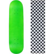 Moose Skateboard Deck Pro 7-Ply Canadian Maple NEON Green with Griptape