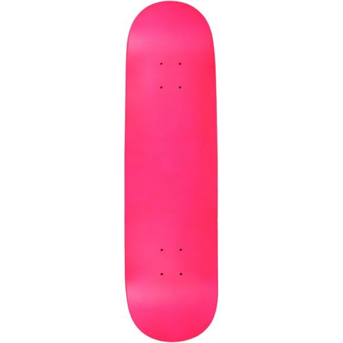  Moose Blank Skateboard Deck - NEON Pink - 8.25