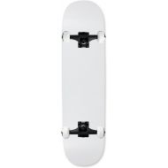 Moose Complete Skateboard Dipped White 7.5 Black/White Assembled