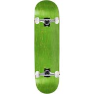Moose Complete Skateboard NEON Green 7.5 Silver/White Assembled