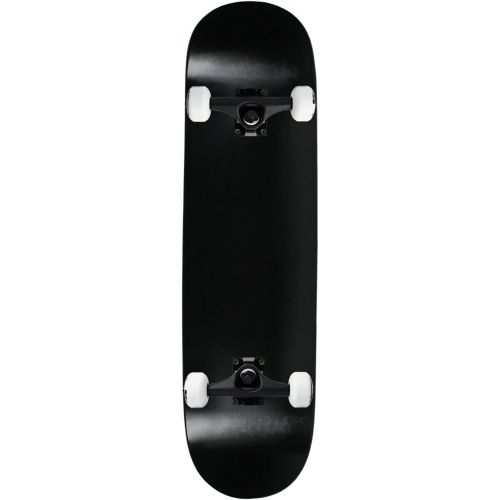  Moose Complete Skateboard Dipped Black 8.5 Black/White Assembled