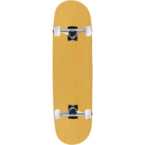  Moose Complete Skateboard Natural 8.25 Silver/White Assembled