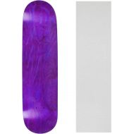 Moose Skateboard Deck Pro 7-Ply Canadian Maple Stained Purple with Griptape